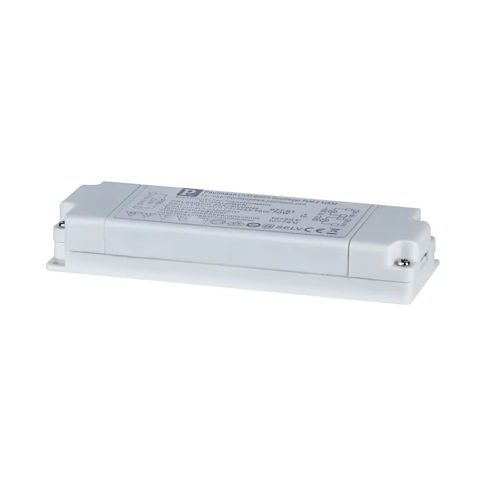 Paulmann VDE Transfo électronique Flat Halogen AC max. 20-70W 230/12V 70VA Blanc