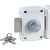 Bricard Verrou Alpha bouton 45mm blanc