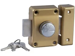 Bricard Verrou Alpha bouton 45mm menuiserie métal
