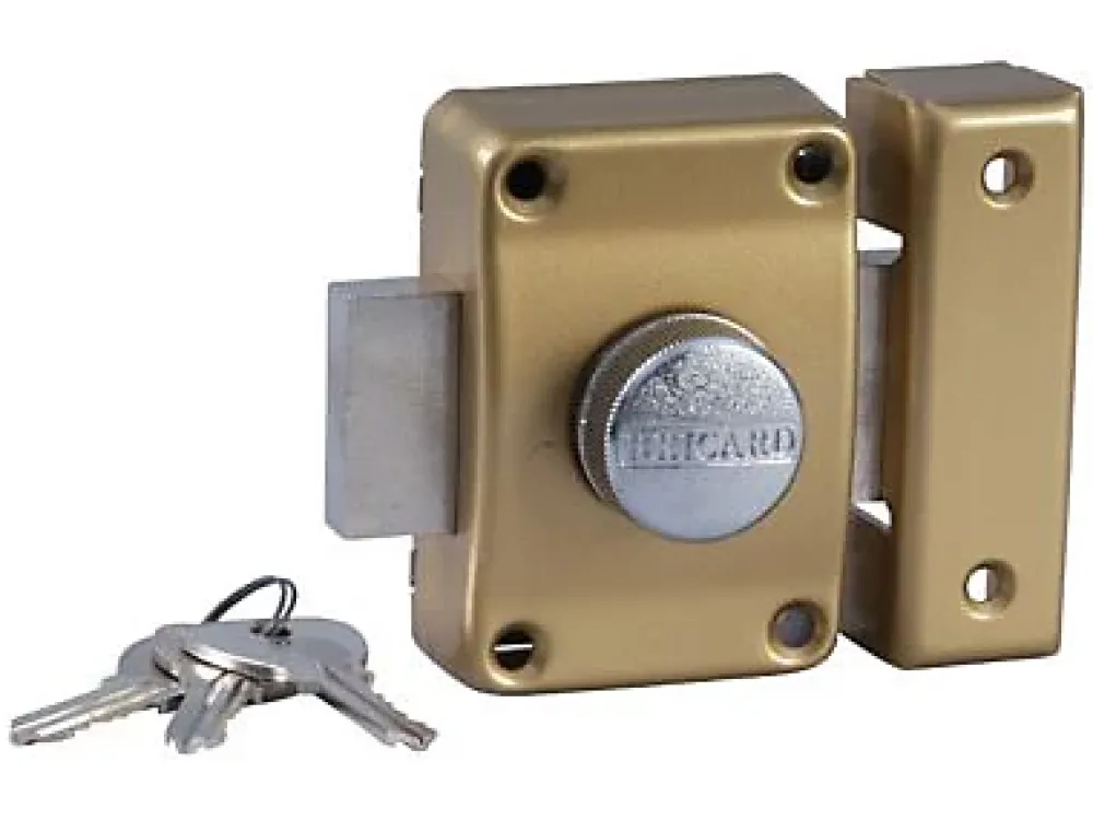 Bricard Verrou Alpha bouton 45mm menuiserie métal