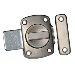 Diall Verrou automatique 40 mm acier zingué