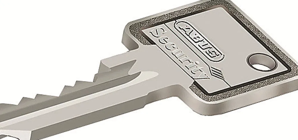 Abus Verrou à bouton 45 mm Ø23 mm + Gâche