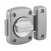 Thirard Verrou De Porte-Verrou à bouton Alouette pour porte intérieure, 40mm, acier, époxy argent -