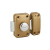 Thirard Verrou à bouton Apache pour porte intérieure, acier, époxy or -