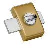 Abus Verrou à bouton avec cylindre 40 mm bronze