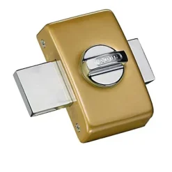 Abus Verrou à bouton avec cylindre 40 mm bronze