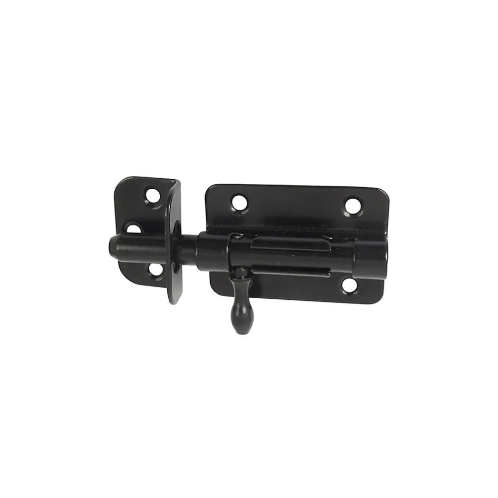 Afbat - Tb Industrie Sas Verrou de box Afbat porte de cadenas noir ø12 mm