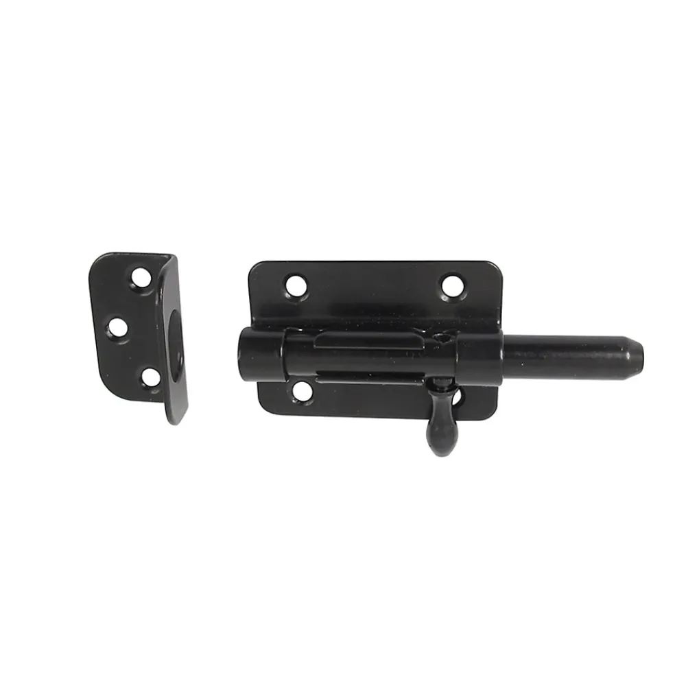 Afbat - Tb Industrie Sas Verrou de box Afbat porte de cadenas noir ø12 mm