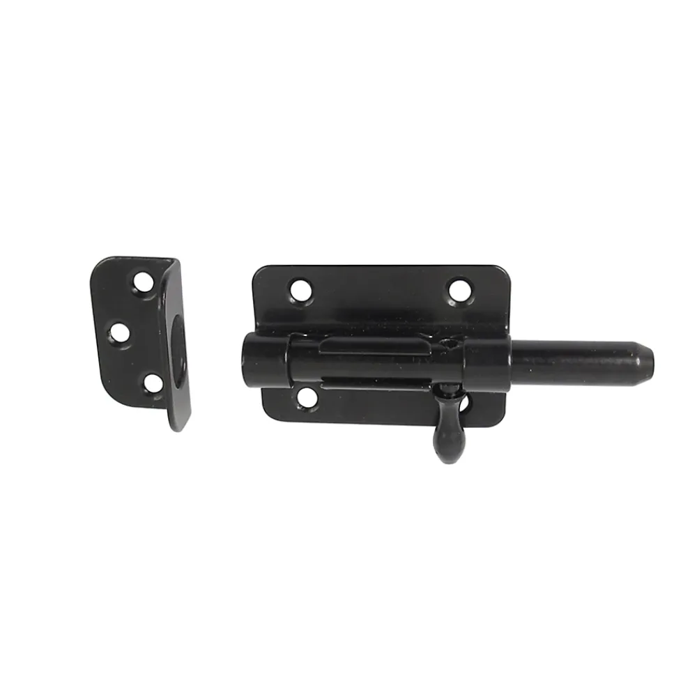 Afbat - Tb Industrie Sas Accessoire Pour Volet, Fenêtre Et Portail-Verrou de box Afbat porte de cadenas noir ø8 mm