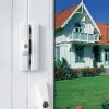 Abus Verrou Et Loquet De Fenêtre-Verrou de fenêtre blanc avec étrier