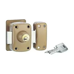 Thirard Verrou De Porte-Verrou de haute sûreté Transit à double cylindre 45 mm