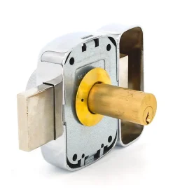 Autres Verrou De Porte-Verrou de porte haute sécurité à bouton 45 mm Mystere chromé THIRARD
