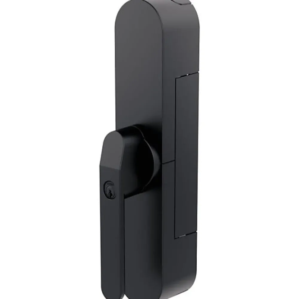 Abus Serrure Connectée-Verrou de sécurité porte de terrasse - - WINTECTO One FCA4100 BK - Technologie SmartX™, capteur d'alarme 3D