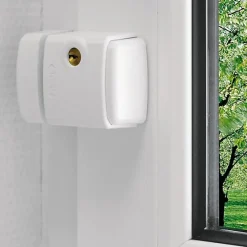 Abus Verrou Et Loquet De Fenêtre-Verrou de Sécurité pour Fenêtre ABFS28409 Blanc - Installation Facile et Pratique