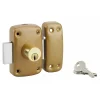 SP Verrou De Porte-Verrou 9014 à double entrée, cylindre diamètre 23 x 45 mm, 3 clés -