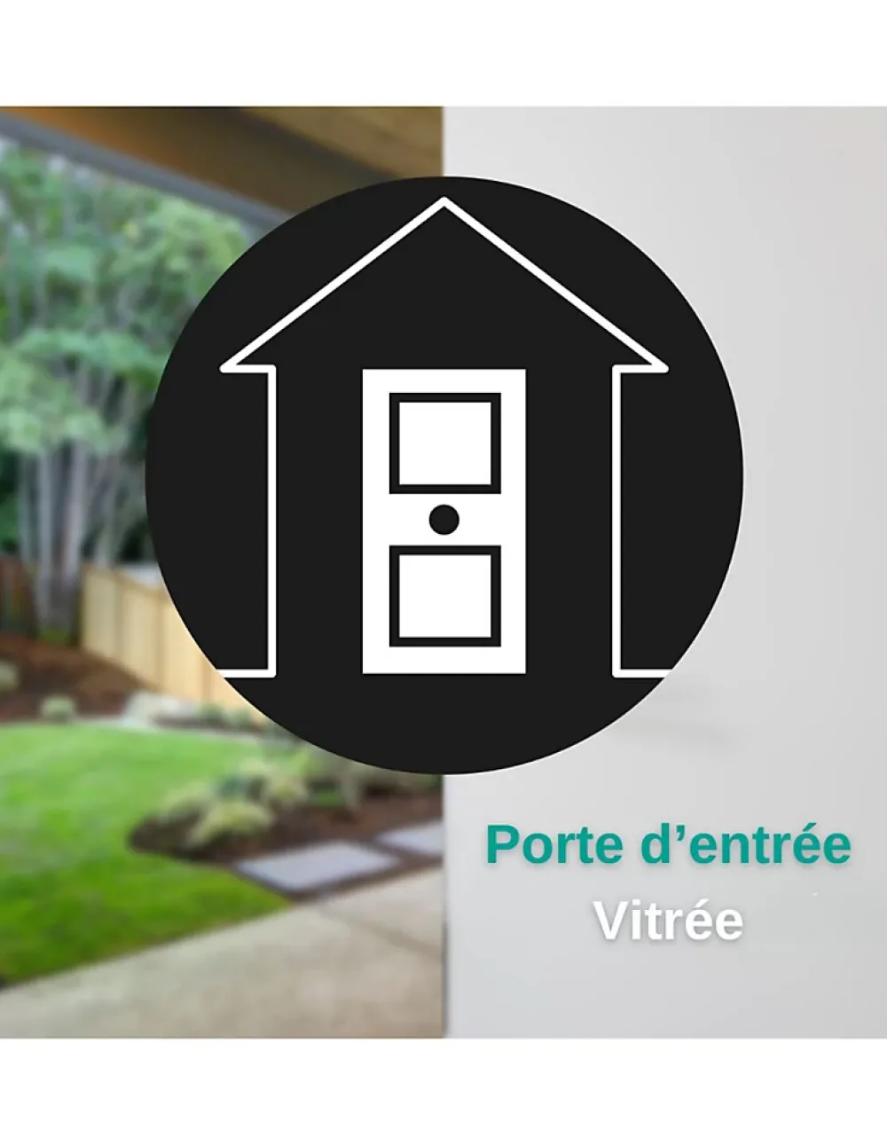 Thirard Verrou double entrée Etendard pour porte d'entrée, cylindre 40mm, acier, 3 clés, époxy bronze -