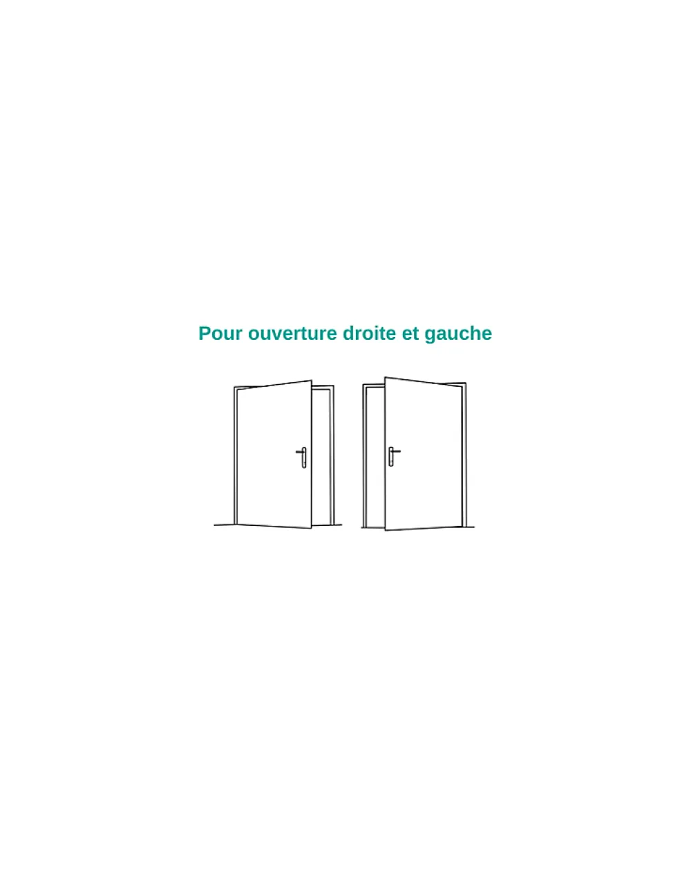 Thirard Verrou De Porte-Verrou double entrée Transit 2 pour porte d'entrée, cylindre 40mm, 4 clés, époxy or -