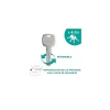 Thirard Verrou De Porte-Verrou double entrée Transit 2 pour porte d'entrée, cylindre 45mm, 4 clés, époxy or -