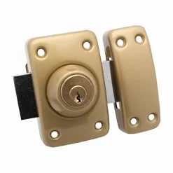 Bricard Verrou De Porte-Verrou 2 entrées de sécurité 45 mm