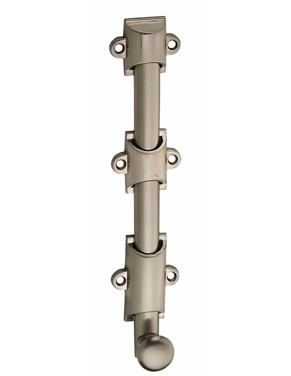 Thirard Verrou à plaquer pour fenêtre, à coulisse, 200mm, nickel satin -