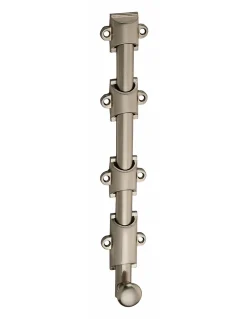 Thirard Verrou à plaquer pour fenêtre, à coulisse, 250mm, nickel satin -