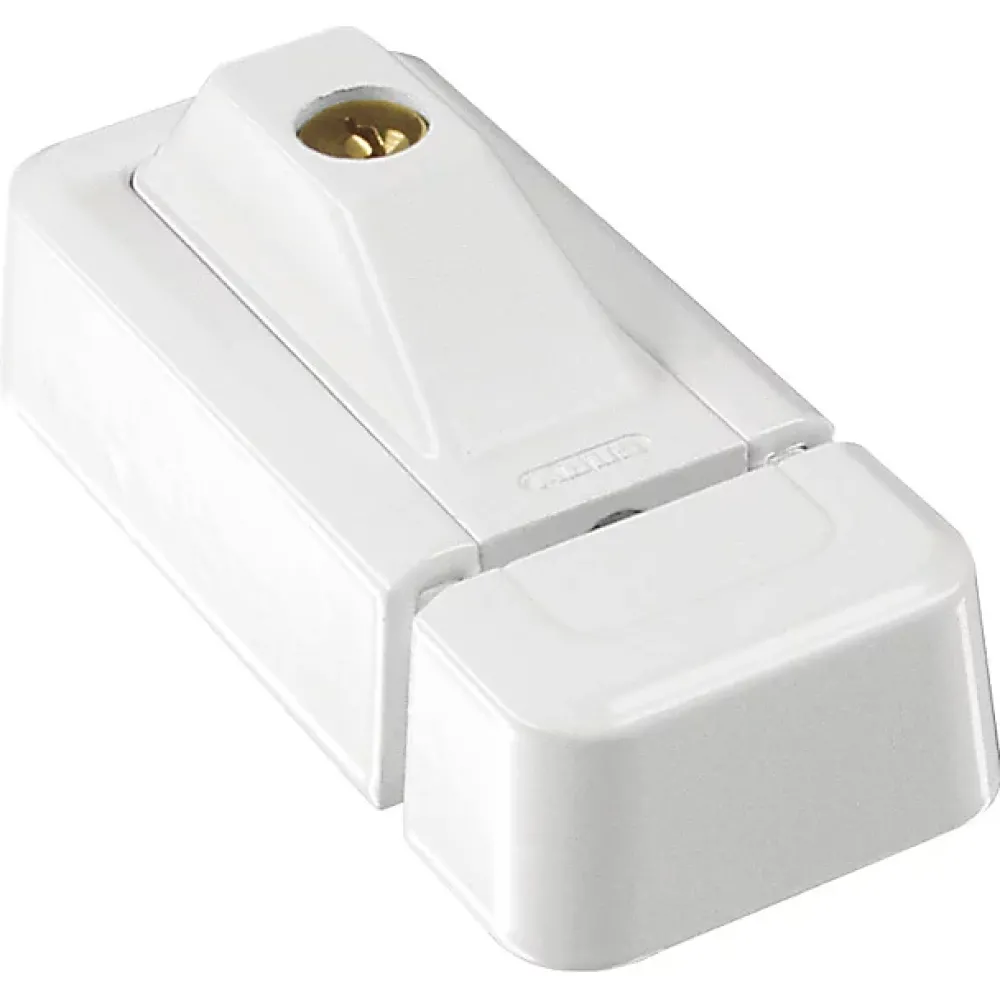 Abus Verrou pour fenêtre blanc avec cales pour fixation de la gâche inclus