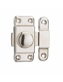 Thirard Verrou pour porte d'ameublement, 25mm, acier zingué -