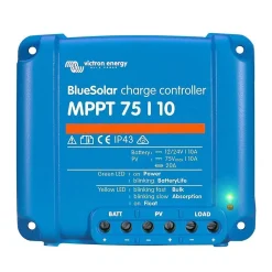 Victron Energy Onduleur Et Raccordement Pour Panneau Solaire-VICTRON Régulateur de Charge Solaire Ultra rapide MPPT 145W 10A Système Battery Life