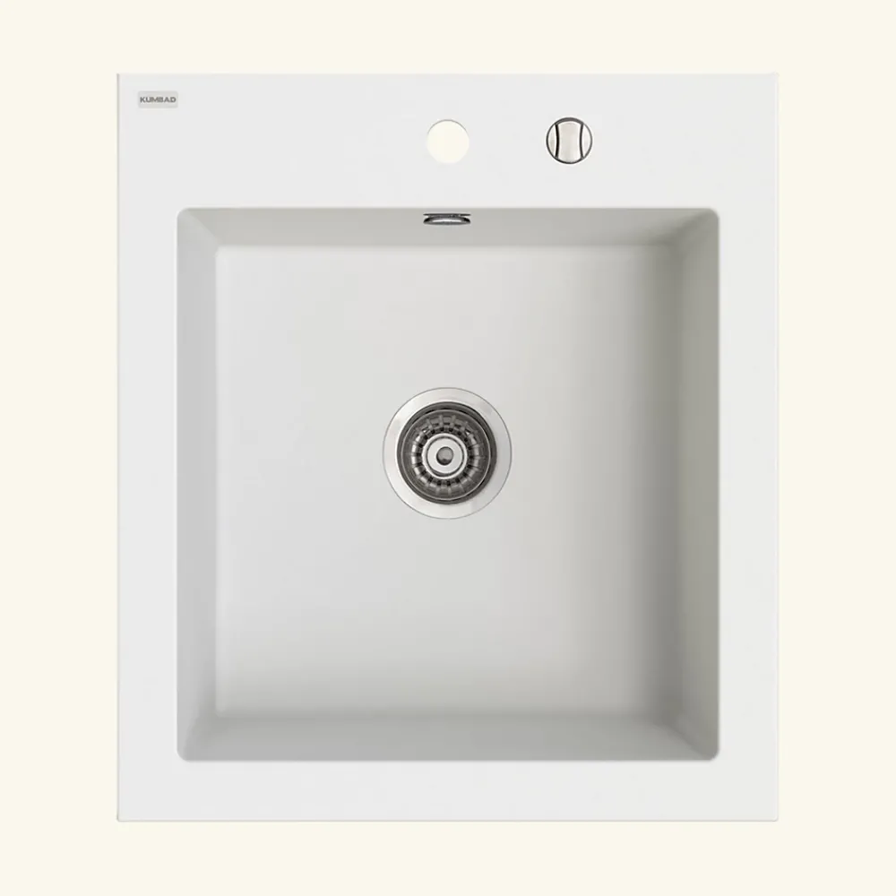 Cuisissimo Vidage automatique gain de place 1 bac CUIPD013 pour évier granit - Siphon gain de place