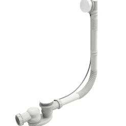 Jacob Delafon Evacuation De Baignoire-Vidage baignoire extra plat câble long (1m) Blanc mat