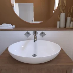 Valentin Evacuation D'Évier|Siphon Pour Évier-Vidage de lavabo universel avec tubulure extra-plate, siphon déporté, prises