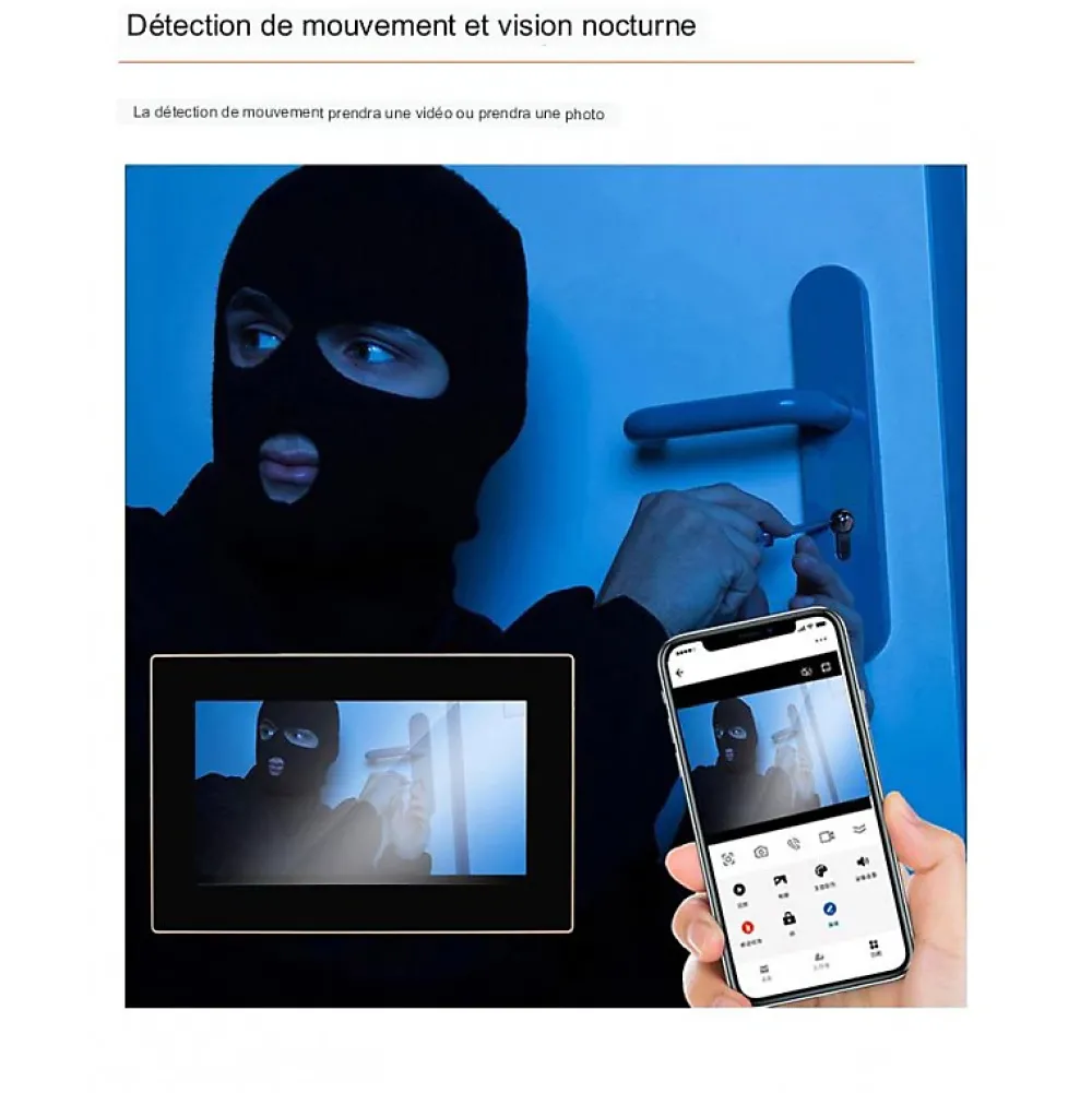 Automatisme Passion Vidéophone connecté wifi avec 4 écrans pour maison à plusieurs niveaux