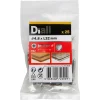 Diall Vis autoperceuses fraisées en acier inoxydable A2, 4,8x32 mm - 25 pièces