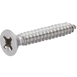 Diall Vis autoperceuses fraisées en acier inoxydable A2, 4,8x32 mm - 25 pièces