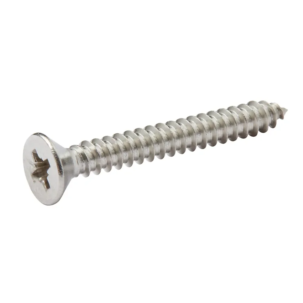 Diall Vis autoperceuses fraisées en acier inoxydable A2, 4,8x38 mm - 25 pièces