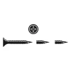 Placoplatre Vis Pour Plaque De Plâtre-1500 vis autoperceuse TTPC 25 Placo D.8 mm. Long.25 mm