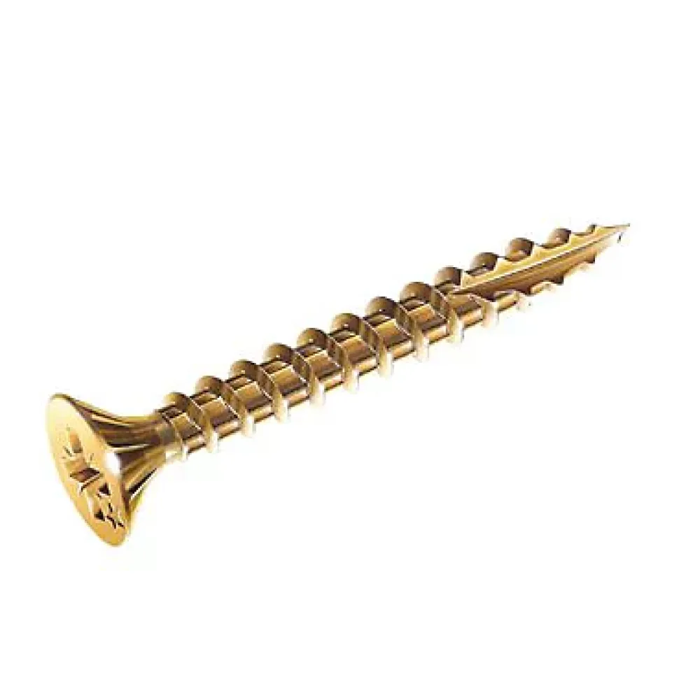ROCKET 60 vis à bois aggloméré tête fraisée pozidriv acier bichromaté Ø6 x 100 mm