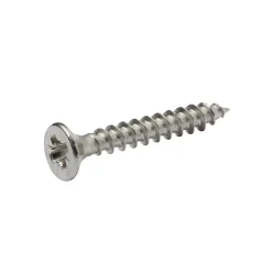 Diall Vis À Bois-Vis à bois en acier inoxydable A2 pozidriv 3.5x25 mm - 20 pièces