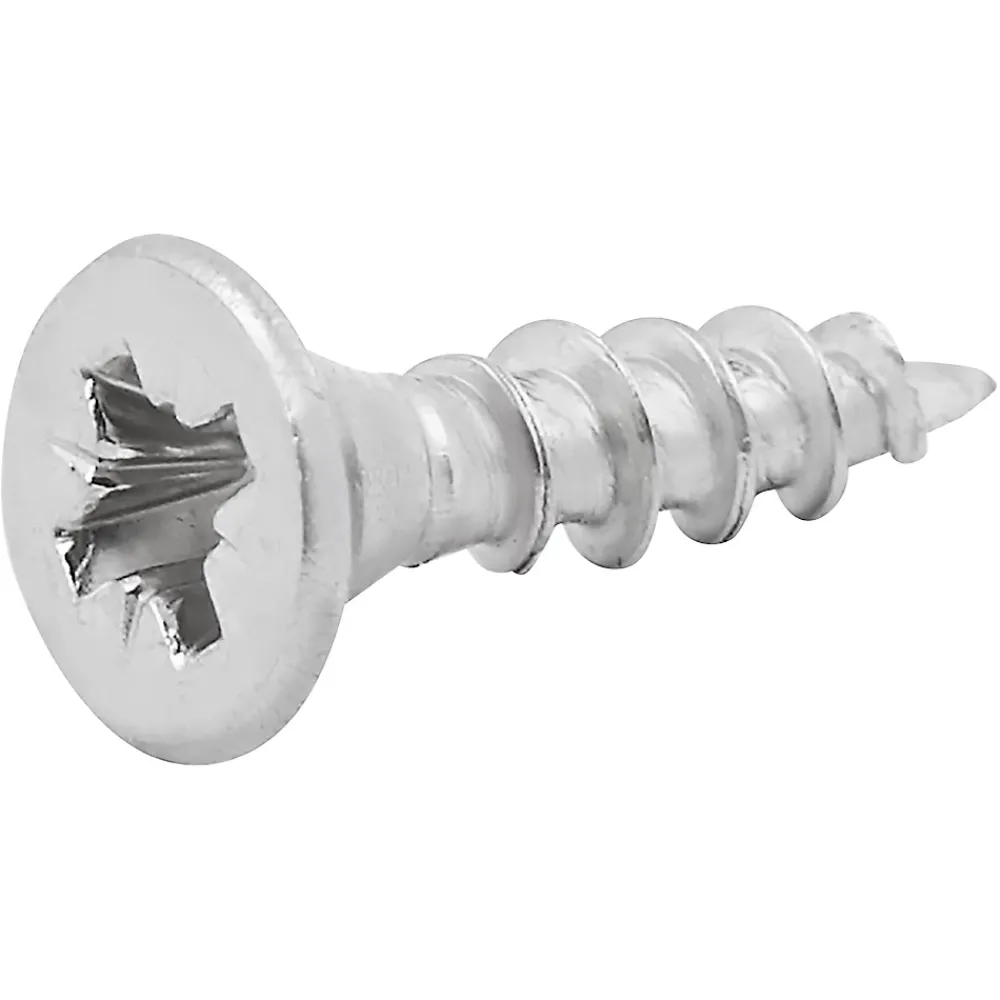 Diall Vis à bois en acier inoxydable A4 pozidriv 4x16 mm - 20 pièces