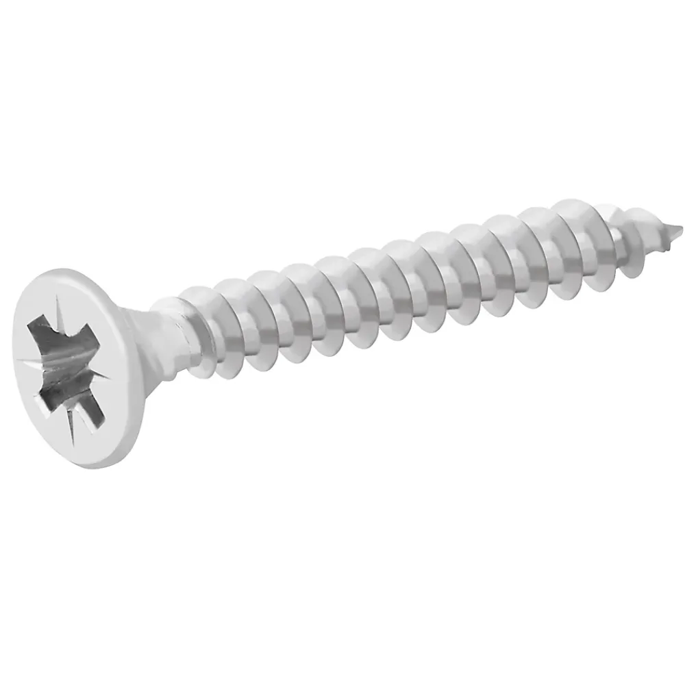 Diall Vis à bois en acier inoxydable A2 pozidriv 4x30 mm - 200 pièces