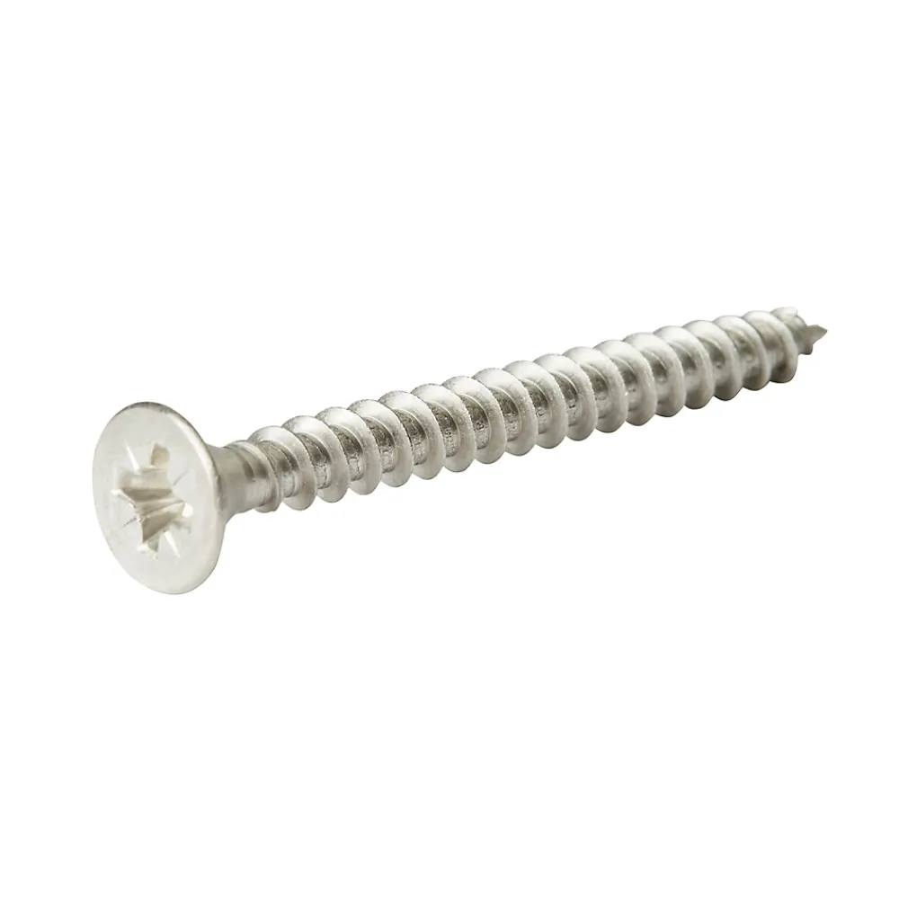 Diall Vis à bois en acier inoxydable A2 pozidriv 4x50 mm - 200 pièces