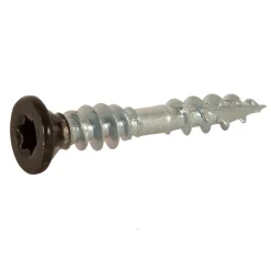 Essve Vis à bois pour meubles corps de meubles et aménagement intérieur 4,2 x 28 mm noir 250 pcs
