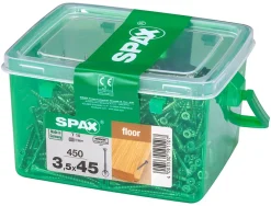 Spax France Vis À Bois-Vis à bois pour plancher Wirox torx Spax 3,5x45mm - 450 pièces
