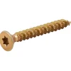 TurboDrive Vis à bois Premium torx zinguée jaune 5x40 mm - 100 pièces
