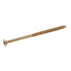 TurboDrive Vis À Bois-Vis à bois Premium torx zinguée jaune 6x120 mm - 100 pièces