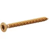TurboDrive Vis à bois Premium torx zinguée jaune 5x60 mm - 200 pièces