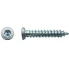 D-Work 100 Vis Béton d'Ancrage Tête Fraisée Torx T30 7.5 x 152 mm - Zingué blanc -