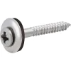 Diall Vis de bardage en acier inoxydable A2, 4,5x35 mm - 50 pièces