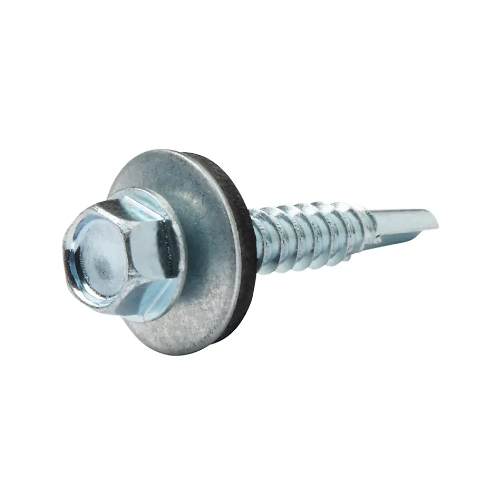 Diall Vis Pour Toiture Et Bardage-Vis de bardage zinguée 5,5x32 mm - 50 pièces