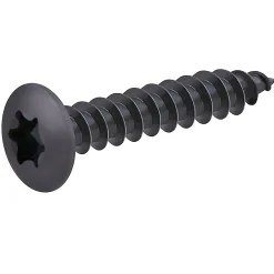 Diall Vis de charnière zinguée noire 3,5x40 mm - 20 pièces